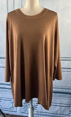 Anne Klein Size:2X Women Long Sleeve Sweater Vicuña  • $38