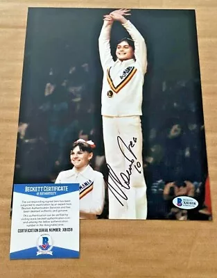 Nadia Comaneci Signed Olympics 8x10 Photo Beckett Certified #2 • $70.50