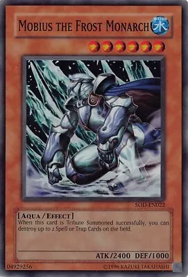  Soul Of The Duelist Mobius The Frost Monarch (Light Play)	P2-24870 • $2.49