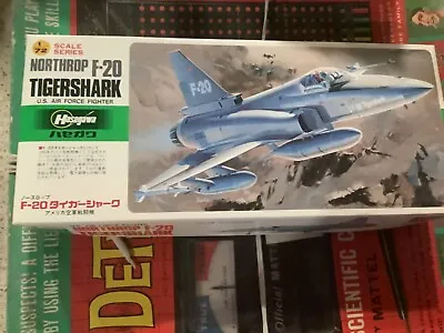 Hasegawa Northrop F-20 Tigershark USAF Model Airplane Kit 1:72 • $15