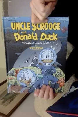 Walt Disney Uncle Scrooge And Donald Duck Treasure Under Glass Don Rosa Lib #3 • $24