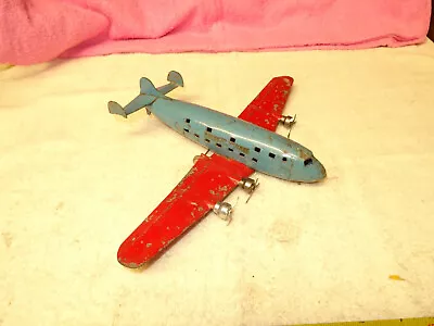  Vintage Wyandotte Marx USAF Pre WW2 FOUR ENGINE DEFENSE BOMBER TOY AIRPLANE • $99.99