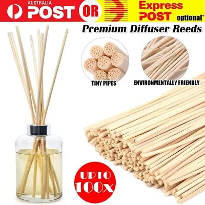 $2.95 • Buy 10-100x Premium Quality Reed Diffuser Reeds Rattan Fiber Stick Bulk Pack 3x200mm