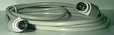 Mini Din Minidin 8 Pin Serial Crossover Cable Mac TX-RX 10 Ft • $12.99