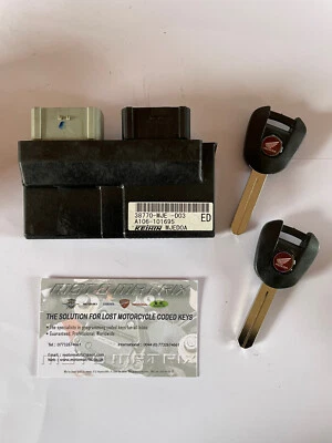 $355.42 • Buy HONDA CBR 650  CBR650F  MJE-D03  ECU CDI  Key HISS Lockset  2013 - 16 Cbr650