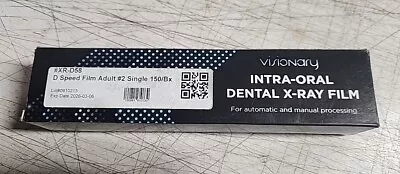  Visionary Intra-oral Dental X-ray Film #XR-D58 Adult #2 Single 150/Bx • $35