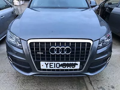 Genuine 08-12 Audi Q5 8r S Line 3.0 Tdi Front End Bumper Bi Xenon Lights Wings • £2500