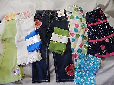 NWT 3 3T Gymboree BUTTERFLY BLOSSOMS PANTS  Or BURST OF SPRING JEANS • $13.99