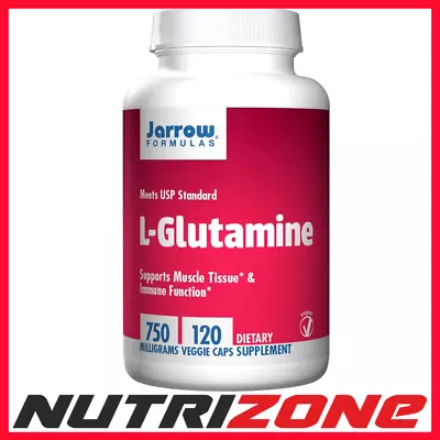 £18.30 • Buy Jarrow Formulas L-Glutamine 750mg Muscle & Immune Support - 120 Vcaps