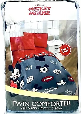 Jay Franco & Sons Disney Mickey Mouse 64  X 86  Soft & Cozy Twin Comforter • $55.24