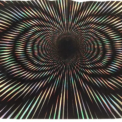 Vintage 1977 Psychedelic Velvet  Blacklight Poster 'EXPLOSION' Pro Arts 20 X28” • $40