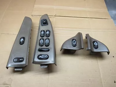 99-01 FORD F250 F350 Excursion CREW CAB MASTER POWER WINDOW SWITCH Mirror Tan • $120