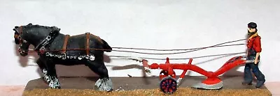 £12.75 • Buy Horse Drawn Single Plough F19 UNPAINTED OO Scale Models Kit Figures Metal