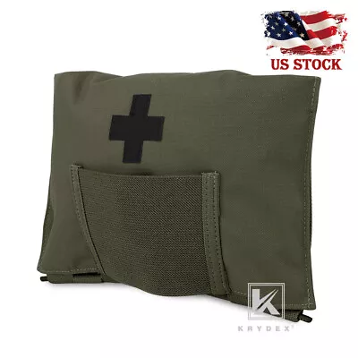 KRYDEX LBT-9022B-T First Aid Kit Pouch MOLLE Medical Bag Storage Ranger Green • $16.95