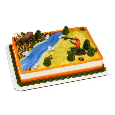 1 Deer Hunter Hunting Decoset Birthday Party Cake Topper Decoration Decor • $8.85