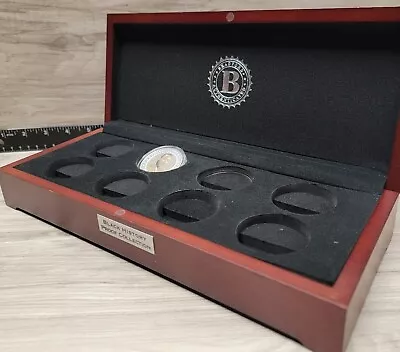 Bradford Exchange Martin Luther King Jr. Proof Coin Collection Case Box 8 Slot • $36.98