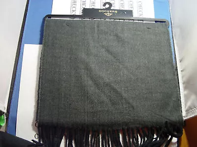 NEW MENS Super Soft Warm Dockers Acrylic Long Scarf CHOOSE COLORS • $9.99