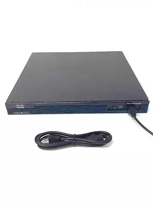 $47.95 • Buy CISCO 2900 Series 2901 Integrated Services Router W/Vwic3-1Mft-T1-E1 Card WORKS