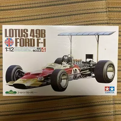 [UNUSED In BOX]TAMIYA 1/12 Lotus 49B FORD F-1 Gold Leaf Lotus Plastic Model #422 • £165.86