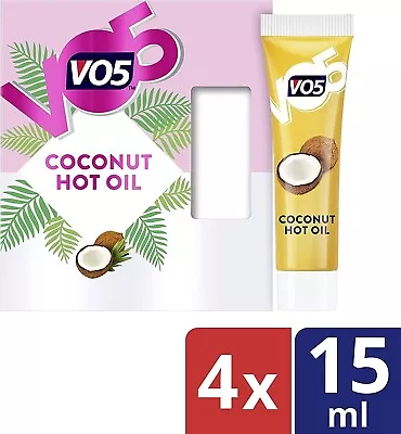 VO5 Hot Oil Treatment (4 X 15ml) Intensive Nourishment For Damaged Hair Pack 1 • £8.99