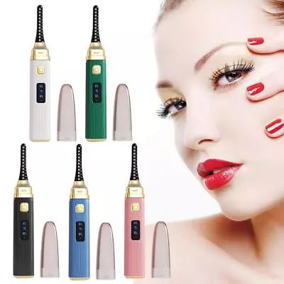 Electric Eyelash Curler Mini Eyelash Shaper Electric Perm Roll USB I0U4 W4R J0N4 • $6.33