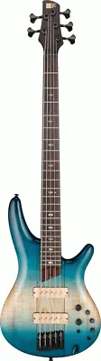$2804 • Buy Ibanez SR5CMLTD CIL Premium Electric Bass Guitar - Caribbean Islet Low Gloss