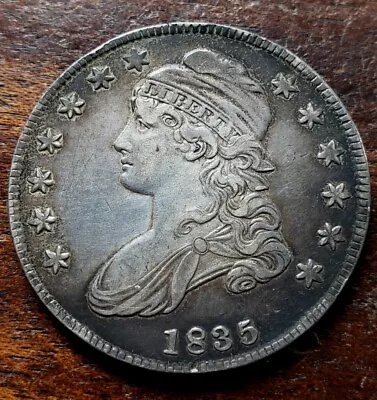 1835 Capped Bust Half Dollar 9236 • $52