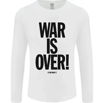 War Is Over If You Want It John Lennon Mens Long Sleeve T-Shirt • £11.99