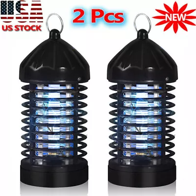 2Pack Electric Mosquito Fly Bug Insect Zapper Killer Trap Pest Control LED Lamp • $19.99