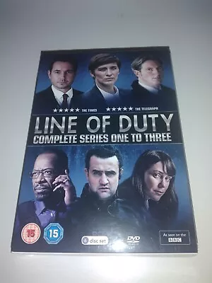 Line Of Duty: Series 1-3 DVD • £9.99