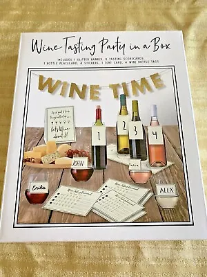$9.99 • Buy Wine Tasting Party In A Box.  New.  Unopened.  