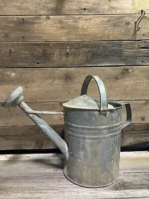 Vintage Galvanized Metal Watering Can No. 12 • $44.99