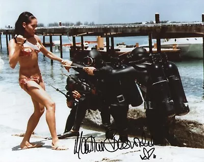 Martine Beswick Genuine Signed 10 X 8 James Bond1965 Film Thunderball Auto Phot • £12