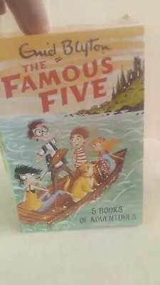 Famous Five Book Set Of Adventures   By Enid Blyton  • £6.30