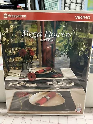 Husqvarna Viking Mega Flowers By Helene Koch Embroidery D Card #139 • $18.17