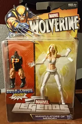 Marvel Legends Figure Xmen Baf Manipulators Of Memory Emma Frost Wolverine Puck • $125