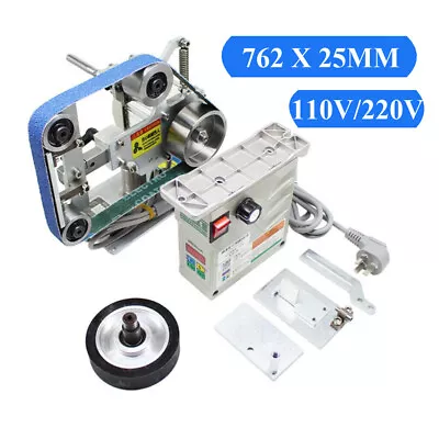 550W Vertical Horizontal Abrasive Belt Sander Polisher Sharpener Grinder Machine • $539.90