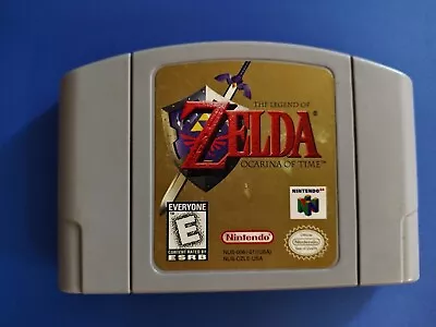 Legend Of Zelda: Ocarina Of Time 1998 Nintendo N64 Game Pak Cartridge Very Good • $39.99