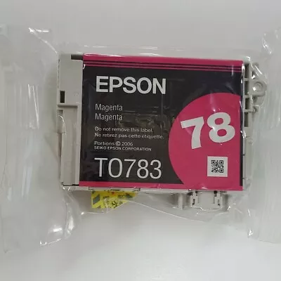 SEALED Epson 78 Claria Hi-Definition MAGENTA Standard Ink Cartridge • $9.99