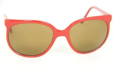Vintage Vuarnet Sunglasses 002 Red CatEye PX3000 Gray Mineral Lens • $103.20