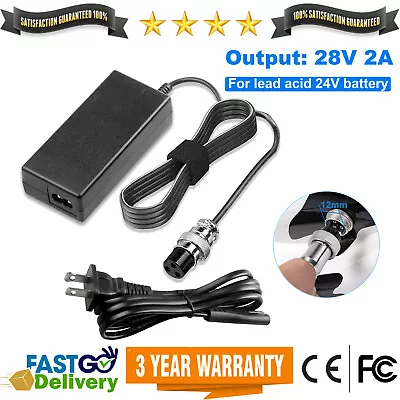 28V/24V 2A Power Adapter Charger For Razor Pocket Rocket Electric Scooter Bike • $11.99