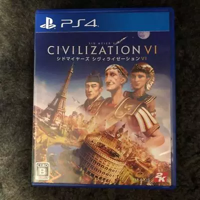 PS4 Sid Myers Civilization VI 74423 Japanese Ver From Japan • $138.22