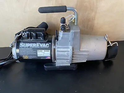 Yellow Jacket 93560  Superevac Two-stage 6cfm Vacuum Pump  • $299