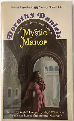 Books Dorothy Daniels Aka Helen Gray Weston Mystic Manor • $15