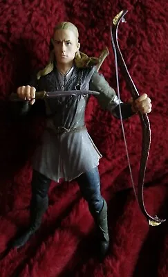 Legolas Fellowship Action Lotr 2001 Figure Unboxed Lord Of The Rings Vgc Weapons • £10.95