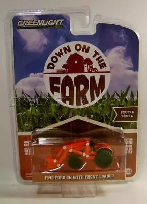 1948 '48 Ford 8n Front Tractor Down On The Farm Tractor Series 6 Greenlight 2022 • $6.95