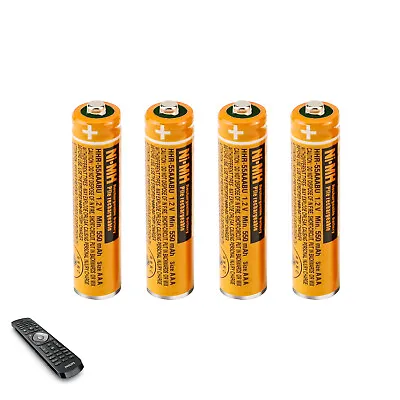 Panasonic HHR-55AAABU AAA NI-MH Rechargeable Battery Cordless Phones 550mAh 1.2V • $18.99