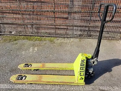 Clark Pallet Truck Heavy Duty Euro Hand Pallet Truck Pump Truck Trolley Jack • £180