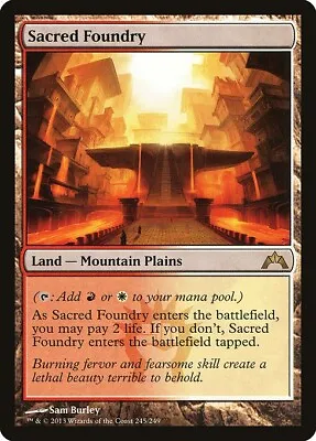 Sacred Foundry 1x  MtG Gatecrash SP/NM • $15.75