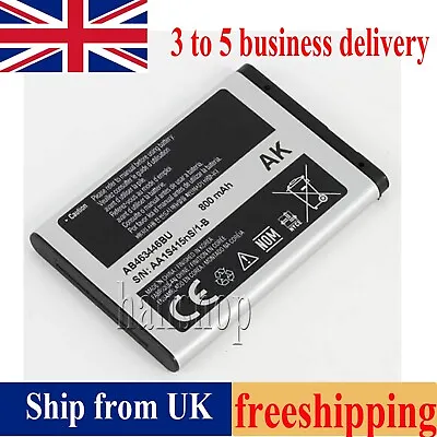 For Samsung AB463446BU AB043446BE Battery For GT E1200 E1202 E1190 B2100 C3590 E • £11.66